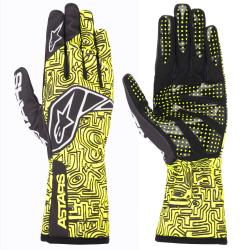 Rukavice Alpinestars Tech 1-K Race V2, ierne / lt